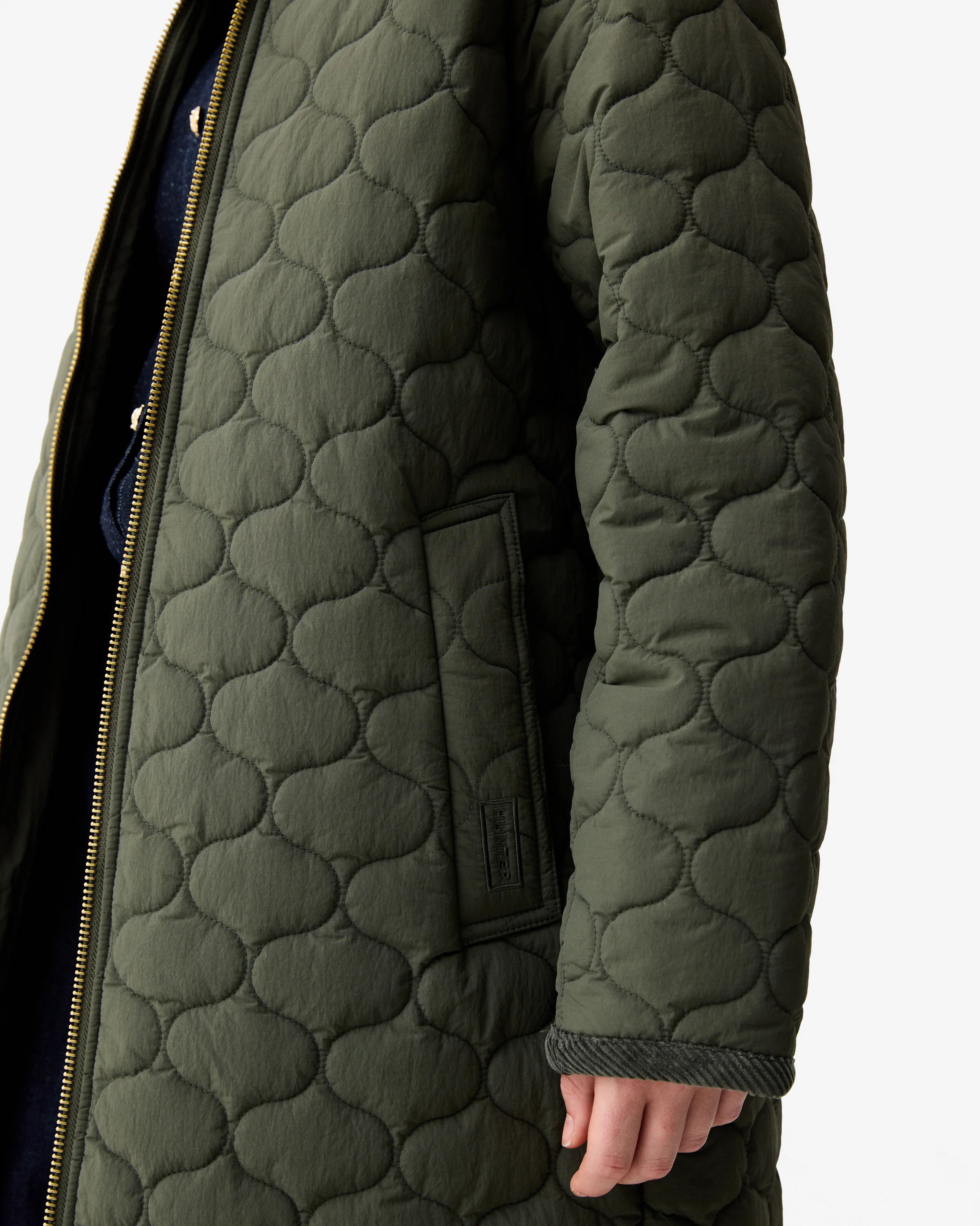Fionn Long Quilted Jacket Kambaba - Image 4