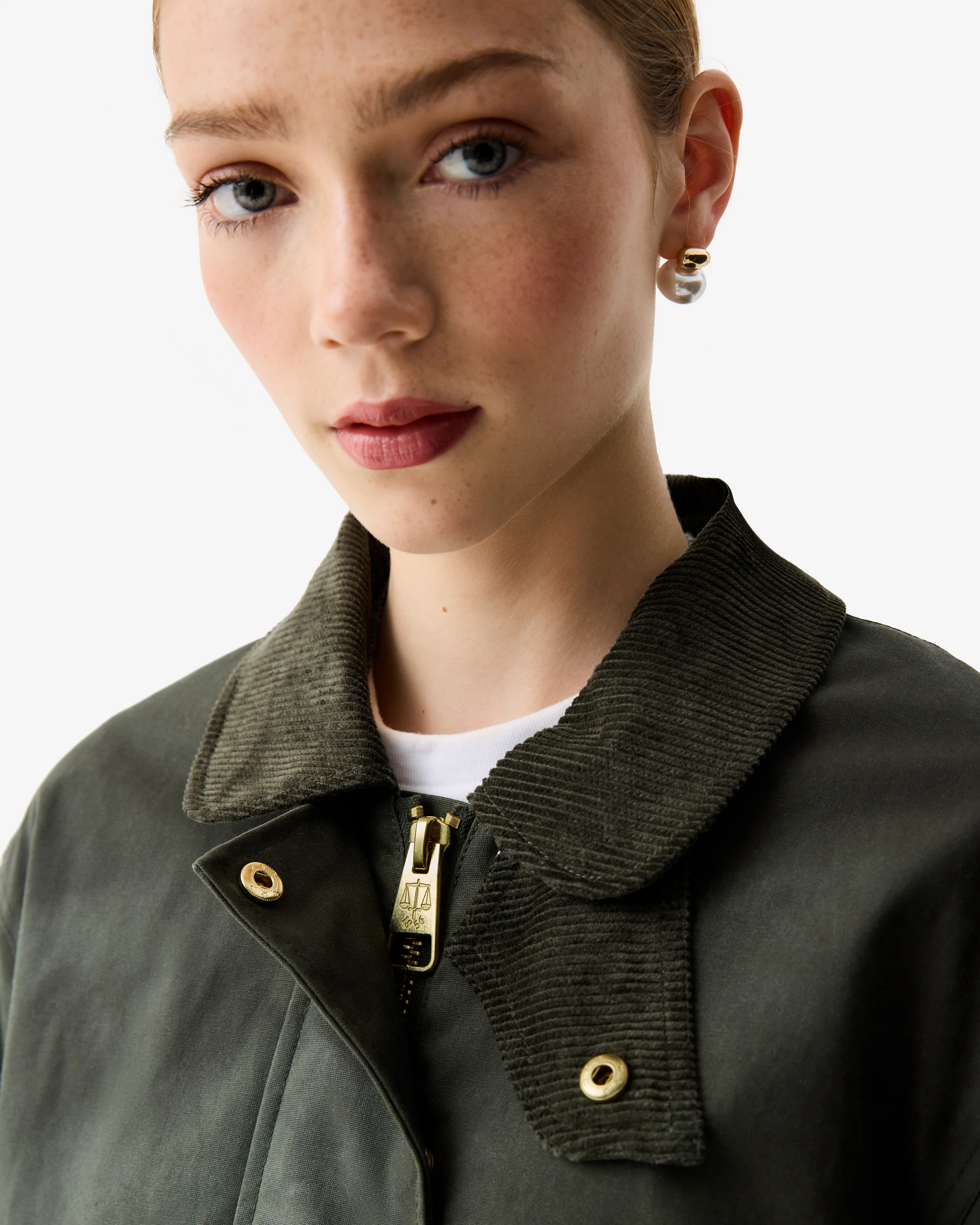 Leith Oversized Waxed Jacket Kambaba - Image 4