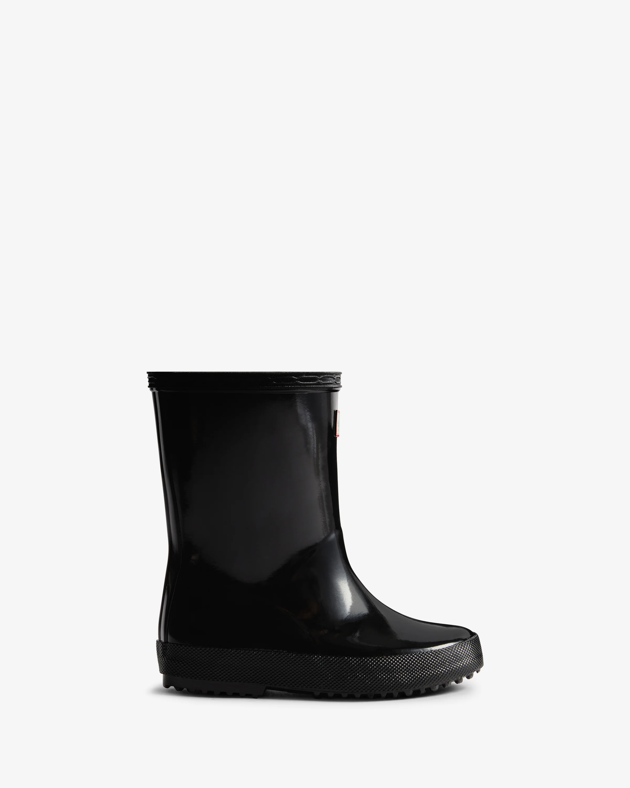 Kids First Classic Gloss Rain Boot Black - Image 3
