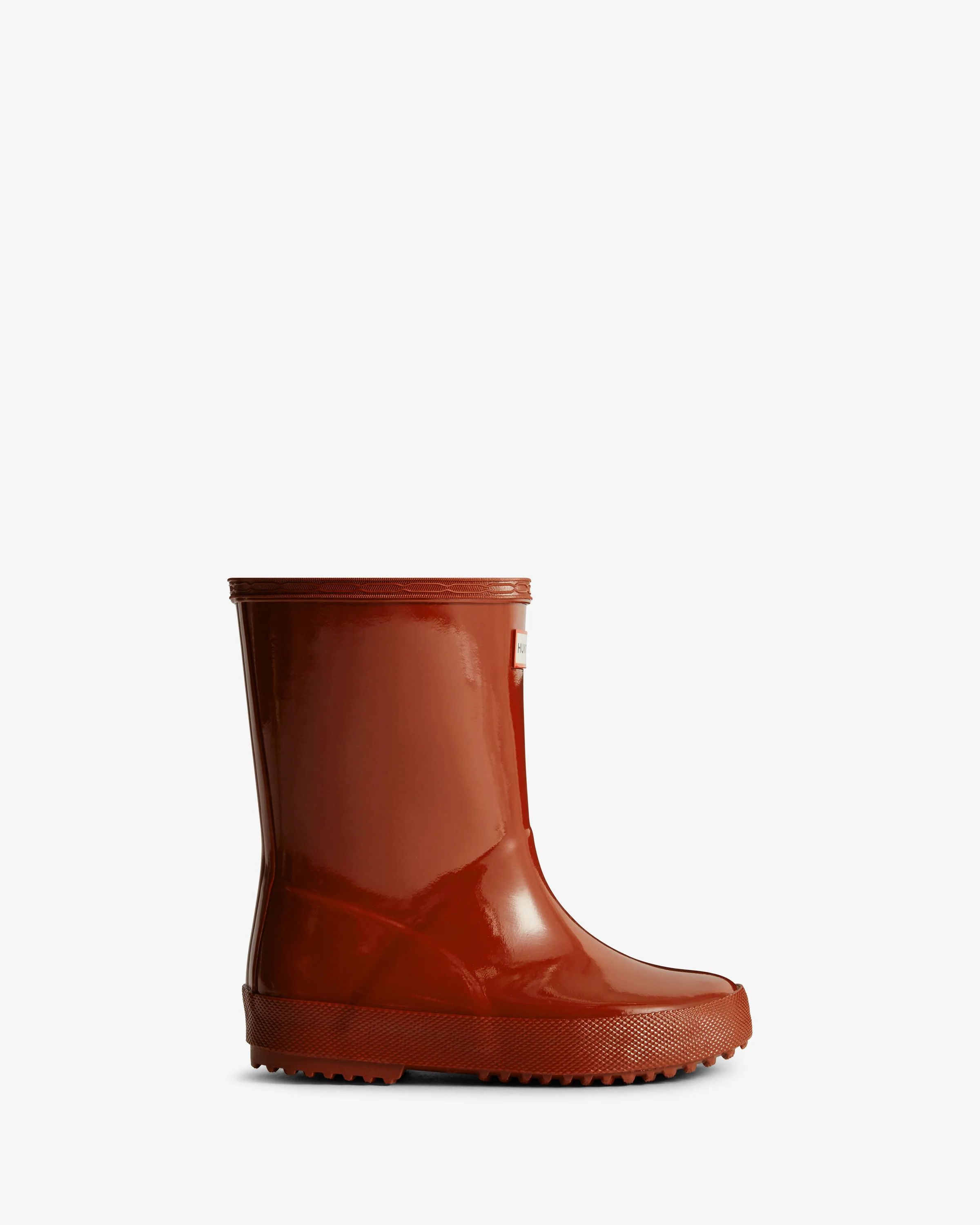 Kids First Classic Gloss Rain Boot Military Red - Image 3