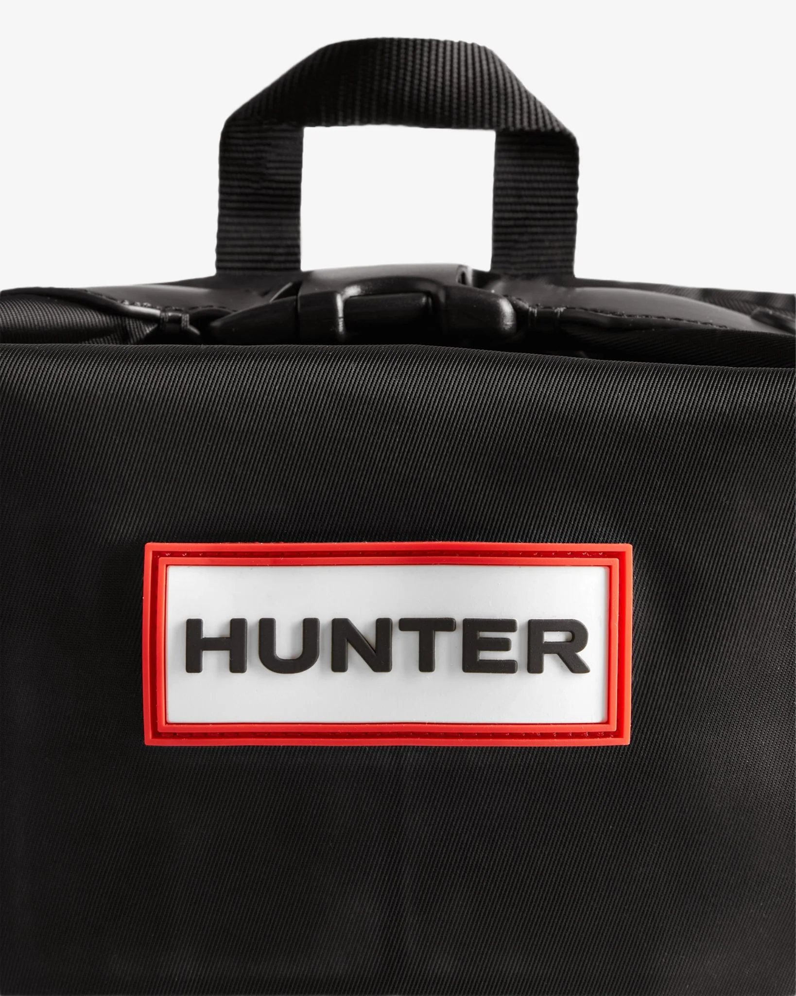 Nylon Large Topclip Backpack Black - Image 5