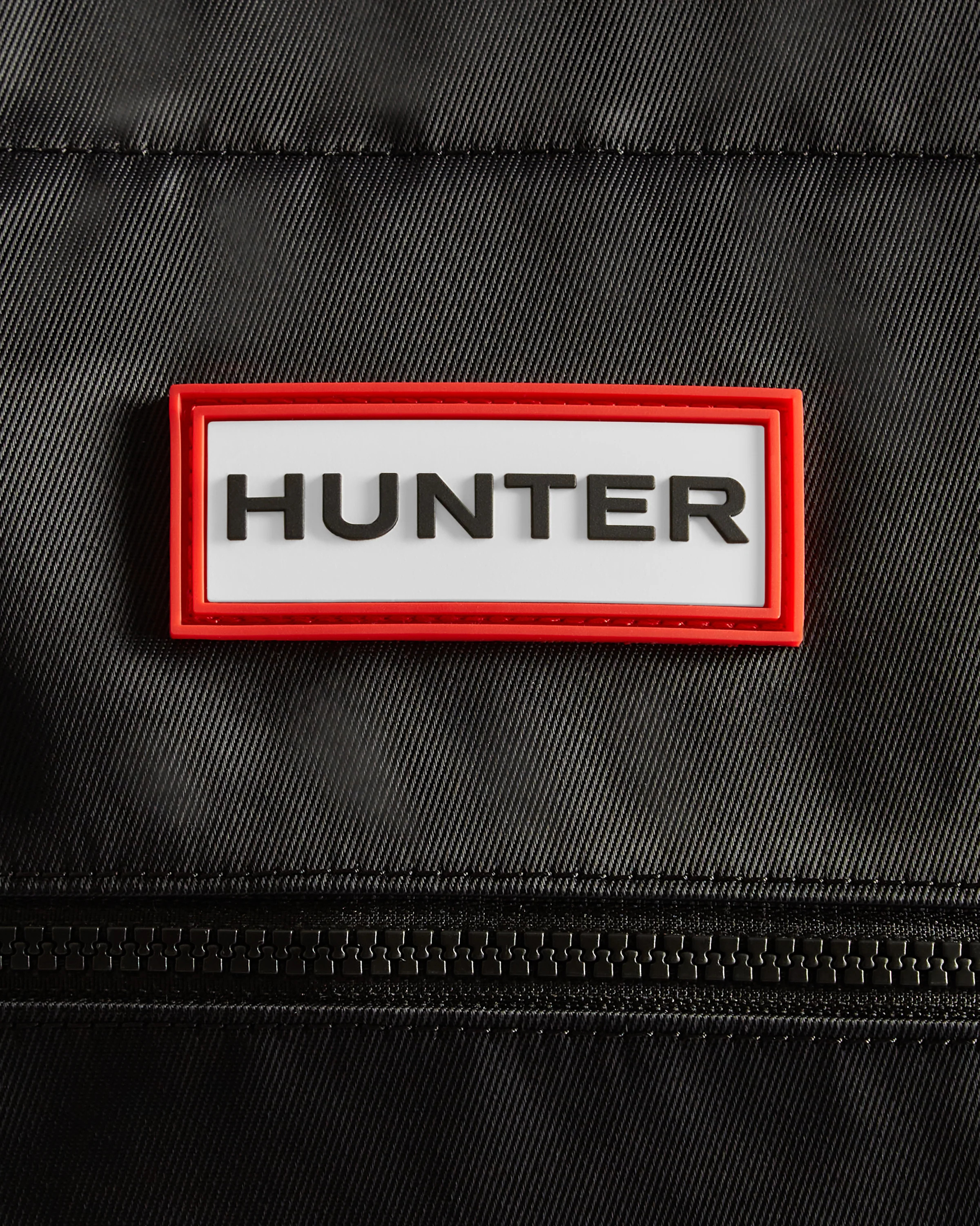 Nylon Midi Topclip Tote Bag Black - Image 4