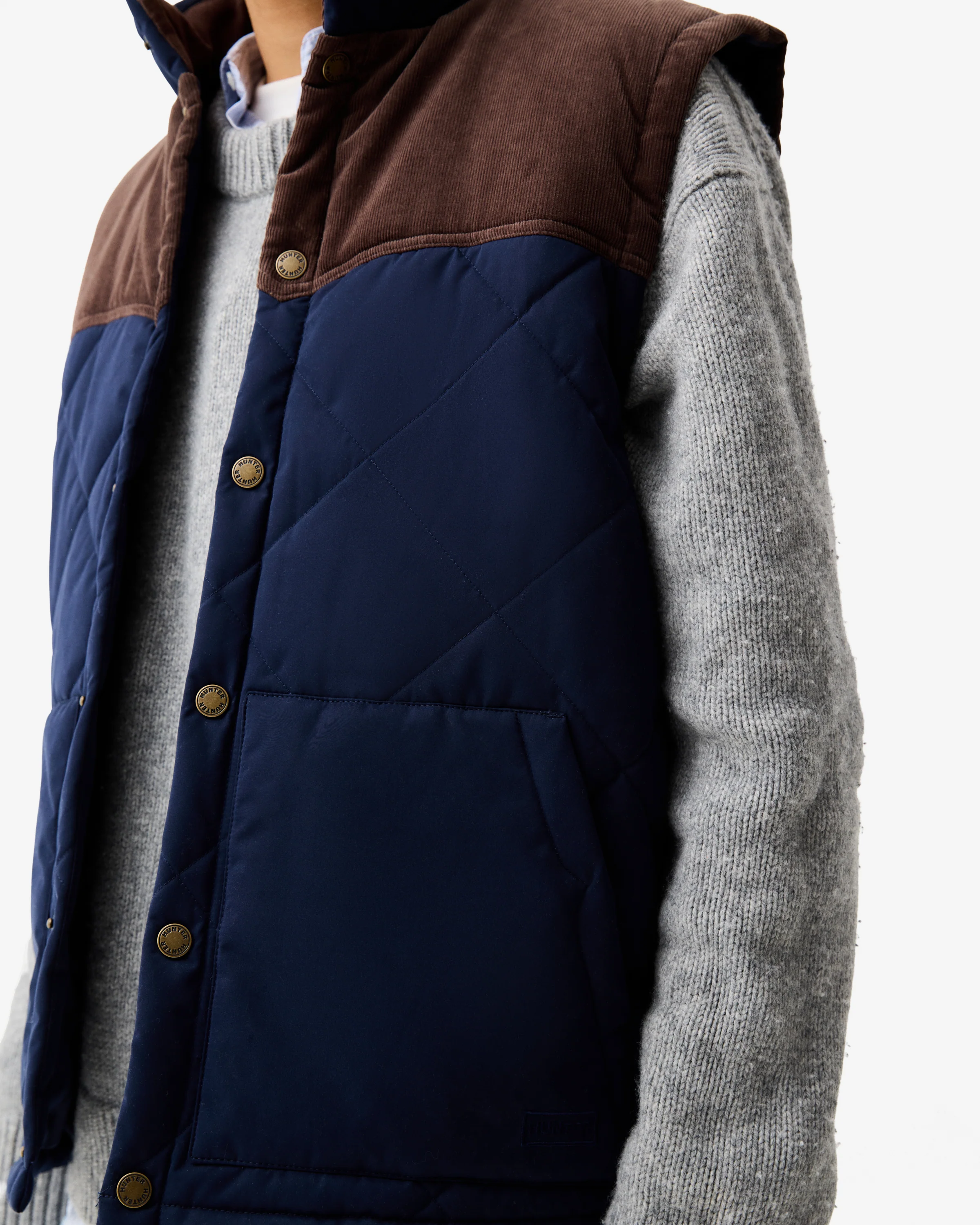 Tranent Puffer Gilet Night Sky - Image 4