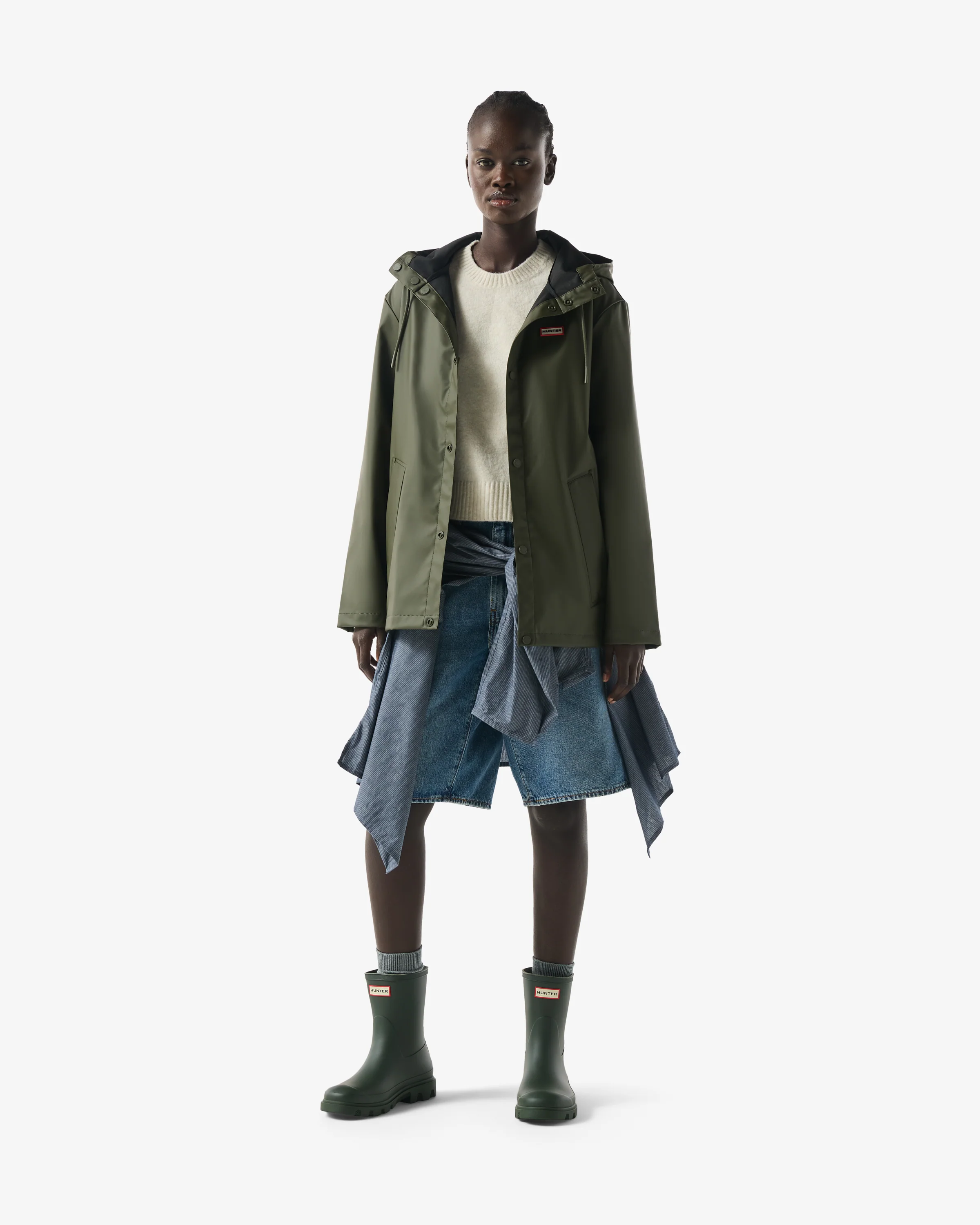 Unisex Downpour Izzy Hooded Rain Jacket Kambaba - Image 3