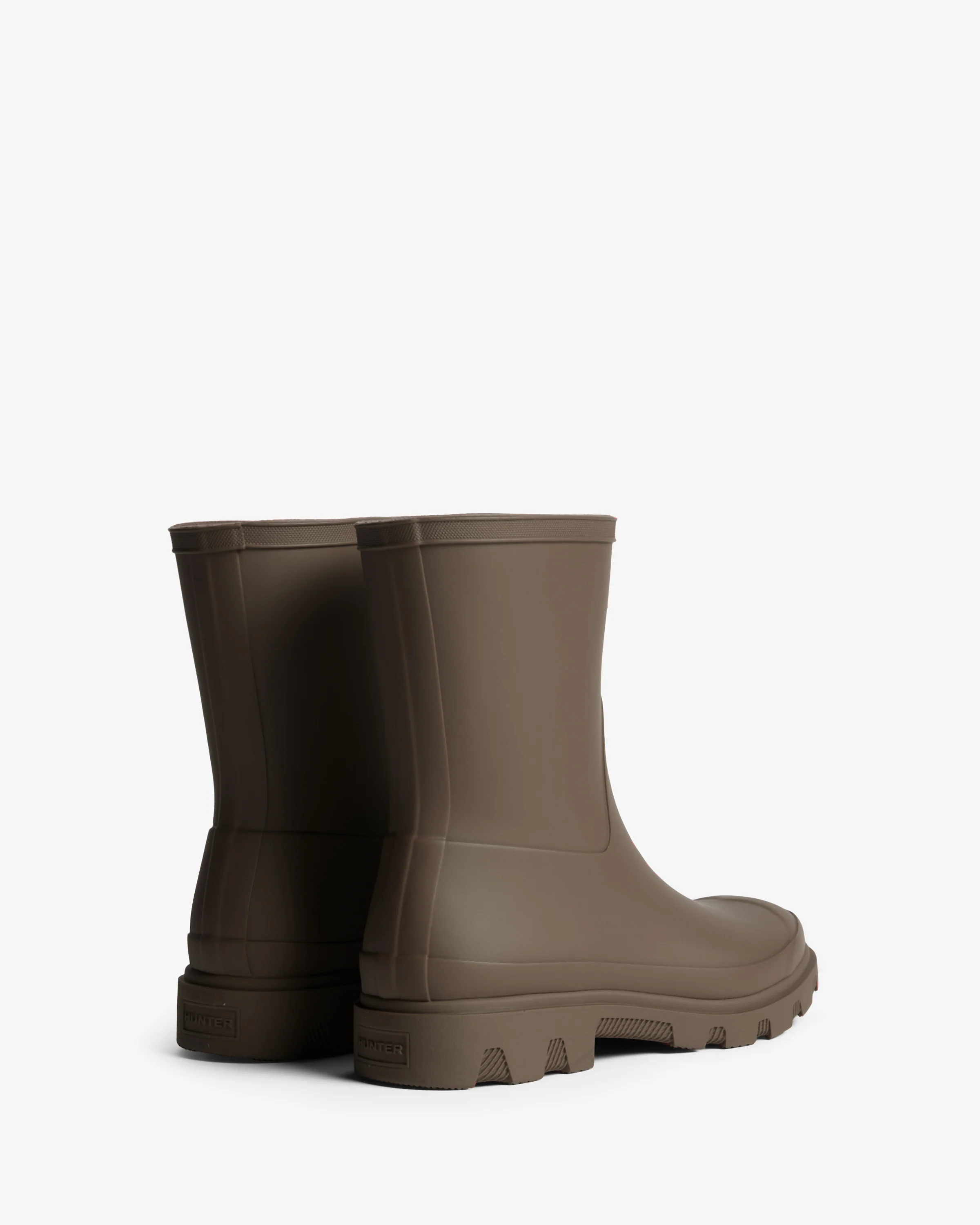 Unisex Downpour Short Boot Chocolate Brown - Image 3