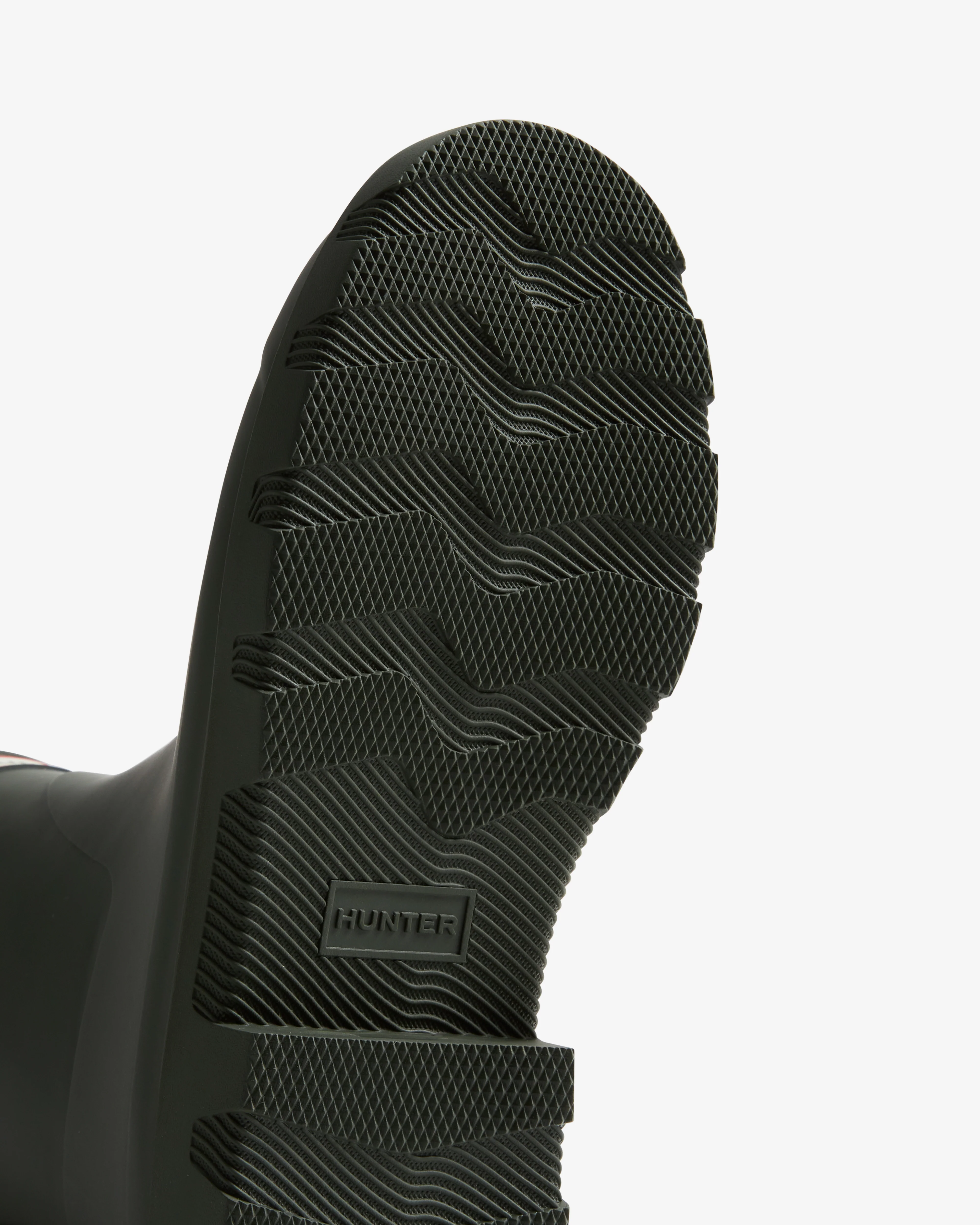 Unisex Downpour Short Boot Dark Olive - Image 4