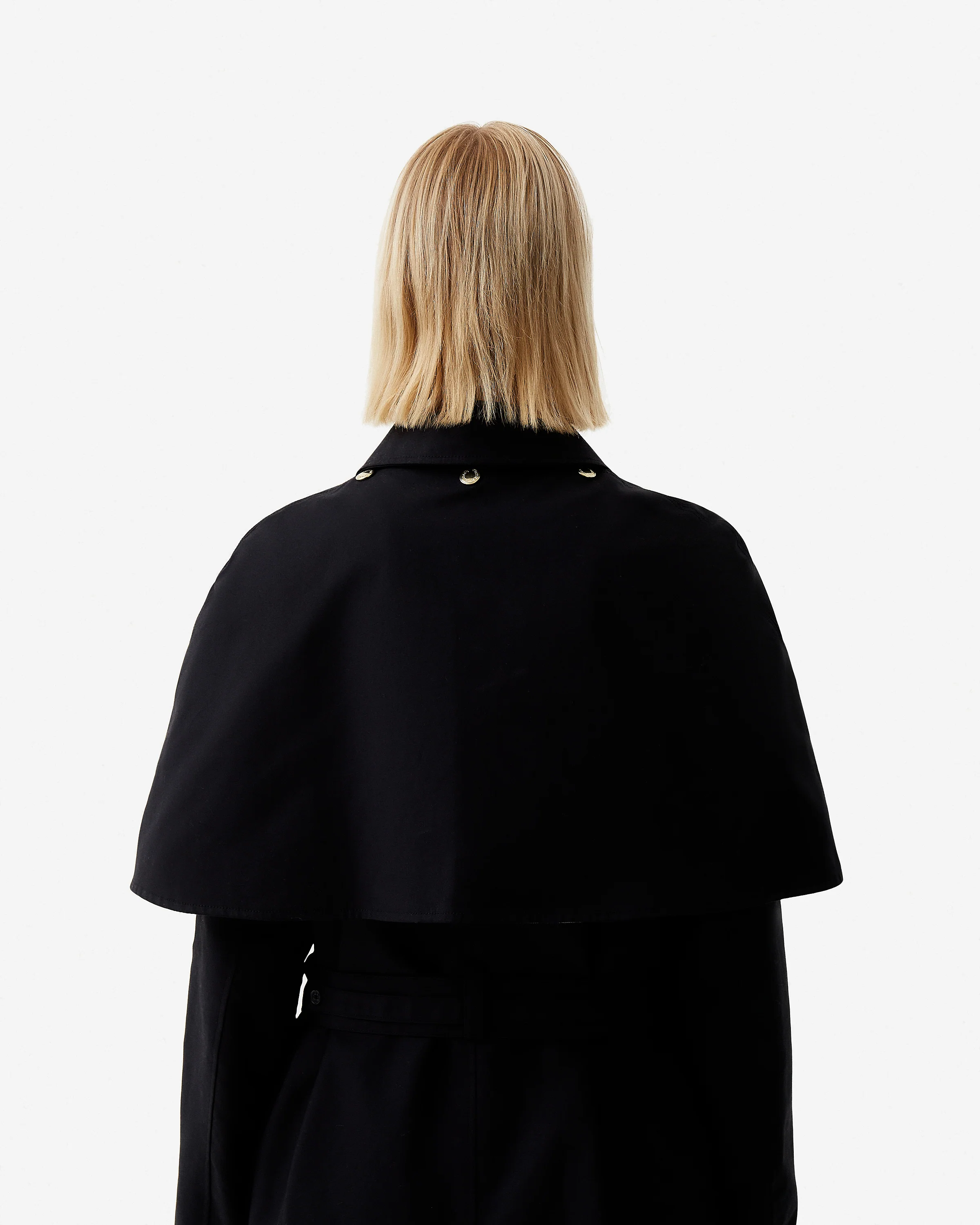 Womens Keltie Trench Coat Black - Image 4