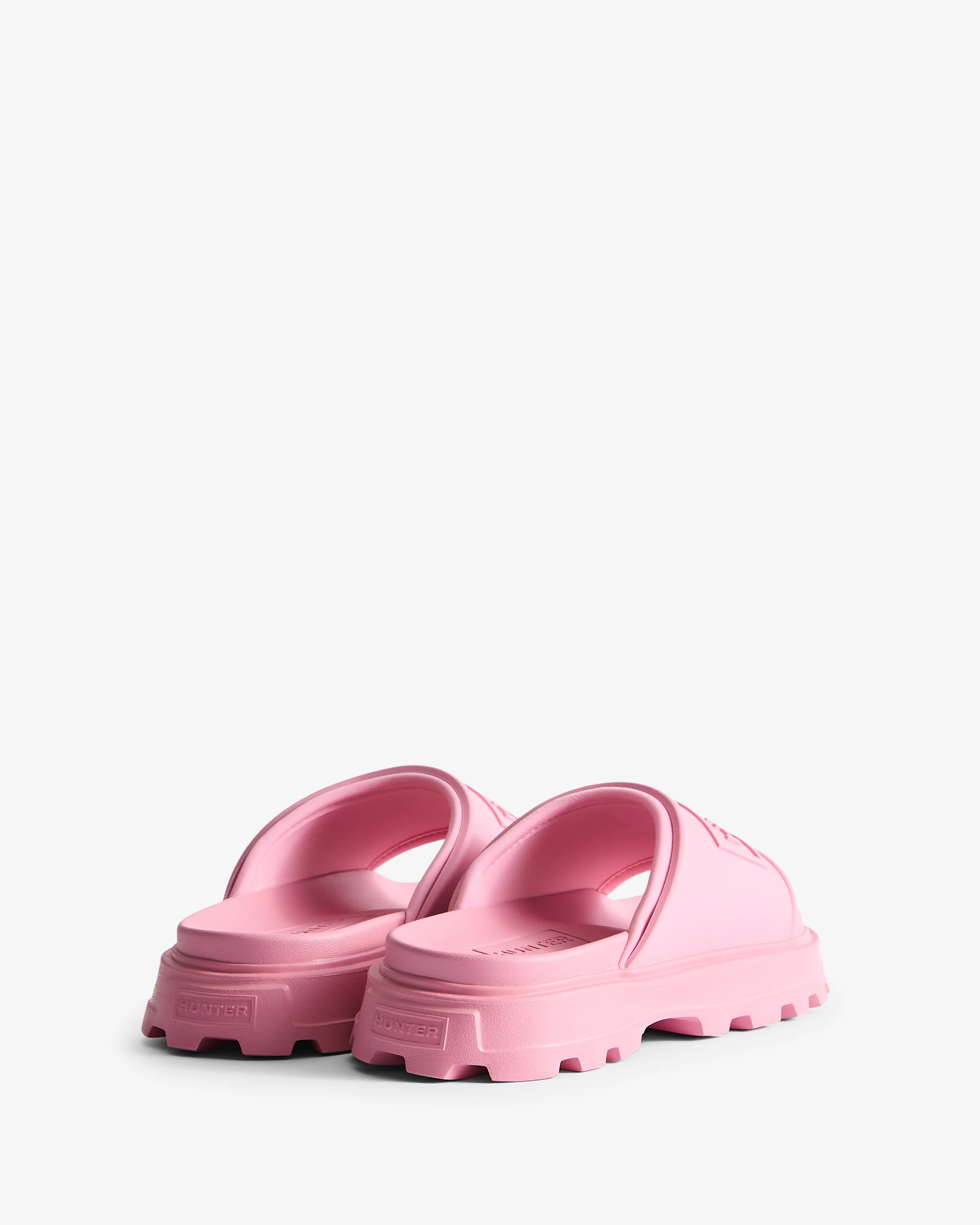 Womens Moulded Stacked Slider Prism Pink - Image 3